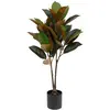 Agnolia artificielle H76cm vert Atmosphera Créateur D'intérieur