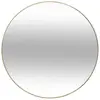 Miroir rond "Alice" D38cm or - Atmosphera createur d'interieur - Doré