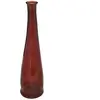 ATMOSPHERA Vase long en Verre recyclé Rouge Ambre D. 18 x H. 80 cm