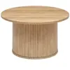 Atmosphera Créateur D'intérieur - Bobine de table basse ronde colva, ø 70 cm