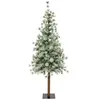 Feeric Lights et Christmas - Sapin de noël nordstar 180cm Base en Bois