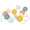 Atmosphera - Guirlande led 10 boules oya pile l175cm multicolore