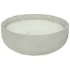 ATMOSPHERA 3S. x Home Bougie décorative parfumée citronelle ELY 1600g pot en ciment
