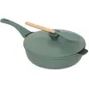 FIVE Sauteuse Ø28 cm en fonte d'aluminium + 1 couvercle COCOTTE Tous feux dont Induction