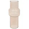 Atmosphera Créateur D'intérieur - Vase en verre Ella H30cm rose clair
