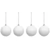 FÉÉRIC LIGHTS AND CHRISTMAS Bdn plf X4 neige blanc 80MM - Atmosphera créateur d'intérieur
