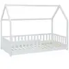 Lit cabane Bosco Blanc 90x190 Atmosphera For Kids