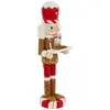 Feeric Light & Christmas Déco de Noël Casse-Noisette Pain d'épice H 25 cm