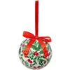 Déco Sapin Boule de Noël D 7.5 cm Houx et Baies - Feeric Christmas