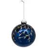ATMOSPHERA Créateur d'intérieur - Boule de Noël en Verre "Branche Pail...