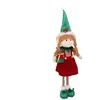 Déco de Noël Lutin filou multicolore téléscopique H maxi 95 cm