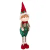Déco de Noël Lutin filou multicolore téléscopique H maxi 95 cm