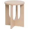 3S. x Home Table d?appoint Bloom noisette