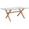 Atmosphera Créateur D'intérieur - Table à manger Jorel marron 180x90x74,5cm