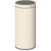 FIVE SIMPLY SMART Poubelle automatique delta en métal beige 40l POUBELLES_DELTA