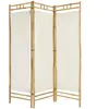 3S. x Home Paravent Kalel bambou blanc
