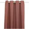 3S. x Home Rideau occultant Odelie terracotta 135x240cm