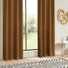 3S. x Home Rideau occultant Odelie cannelle 140x260cm