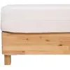 Drap housse Priscia blanc 160x200cm Atmosphera Créateur D'intérieur