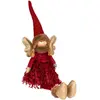 Déco Lumineuse Fée rouge LED Blanc chaud H 55 cm