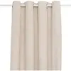 3S. x Home Rideau occultant effet velours Fujo lin 135x260cm