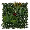 3S. x Home Carré végétal tropical Izy vert