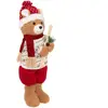 Déco de Noël Ours skieur H 50 cm