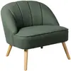 3S. x Home Fauteuil Naova vert cèdre