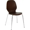 3S. x Home Chaise Ouro hévéa et noyer