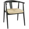 3S. x Home Fauteuil à dîner Yamato hêtre noir