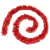 Guirlande de Noël BOA large 20 cm Rouge Longueur 5 mètres