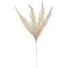 Branche décorative spéciale fêtes Cyprès doré pailleté H 75 cm
