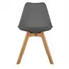 Atmosphera Créateur D'intérieur - Chaise Baya pieds hêtre gris ardoise