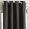HOMEMAISON Rideau isolant - Atmosphera - Isa - Gris - 140x260 cm - Occultant