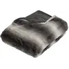 Plaid fourrure Grizzli 120x160 gris - Atmosphera créateur d'intérieur