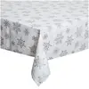FEERIC LIGHTS & CHRISTMAS Nappe imprimée flocon - 140 x 360 cm