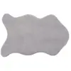 Atmosphera Créateur D'intérieur - Tapis effet fourrure gris 60x90cm