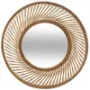 Atmosphera Créateur D'intérieur - Miroir Spirale bambou D72cm