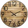 Horloge Abby en métal et bois D70 Atmosphera