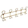 Atmosphera Créateur D'intérieur - Patère métal doré 5 crochets