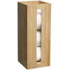 5 five simply smart Porte-rouleau de papier toilette de rechange en bambou, 36x14,5x14,5cm