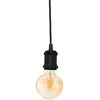 LES TENDANCES Créateur d'intérieur - Lampe Suspension Design Métal 5cm Noir
