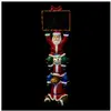 ATMOSPHERA Père-Noël et ses amis 150 cm lumineux - Multicolore