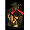 FEERIC LIGHTS & CHRISTMAS Déco Lanterne lumineuse avec 3 Bougies LED effet flamme vacillante