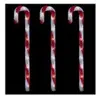 ATMOSPHERA Décoration Lumineuse "3 Cannes à Sucre" 70cm Rouge