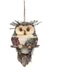 Pp No Name Décoration Murale Hibou Marron Glacé 28cm Beige