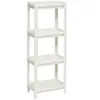 5five Simply Smart - Etagère 4 niveaux plastique blanc 5five