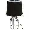 Atmosphera Créateur D'intérieur - Lampe filaire Moca métal noir H35cm