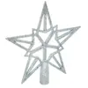 Feeric Light & Christmas Déco Sapin de Noël Cimier Etoile Argent pailleté