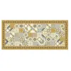 Tapis vinyle - ATMOSPHERA - Mosaïque - 50x112 cm - Ocre - 100% PVC